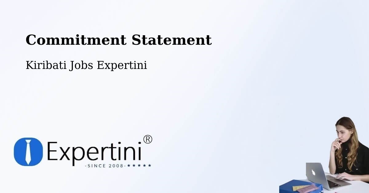 Corporate Commitment – Makin Village - Kiribati Jobs Expertini